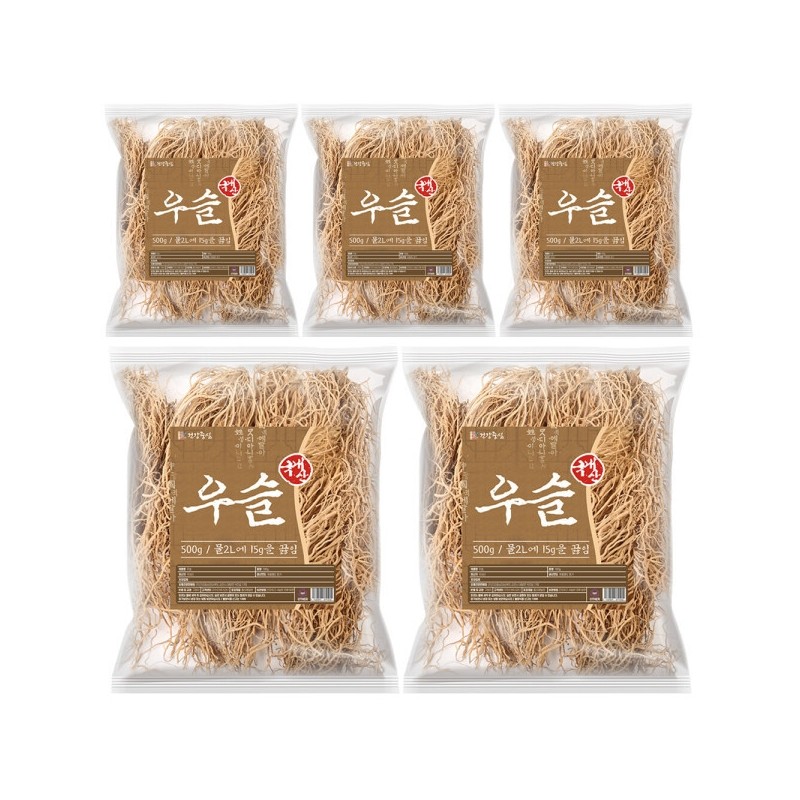 Domestic whole hyssop root 500g 5 pieces / 국산 통