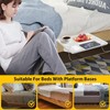 OBEST Bedside Table Shelf, Bedside Table Shelf for Bed, Bedside