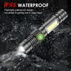 Small Flashlight Rechargeable, Magnetic LED Flashlight, 1000 Lumens Super Bright