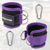 Fentar 2Pcs Adjustable Ankle Straps for Cable Machine, Comfortable Gym