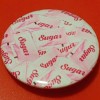 1 Inch Pink Sugar Packets Pinback Button