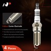 A-Premium Iridium Platinum Bujías compatibles con Mazda 3 2007-2009, 6
