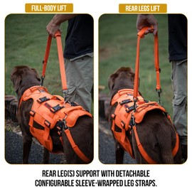 OneTigris Dog Lift Harness for Large Dogs, Dog Hip Support Brace, Full Body Dog Lifter with Handles Invictus Multifunctional Mobility Assistance Vest for Back Legs
