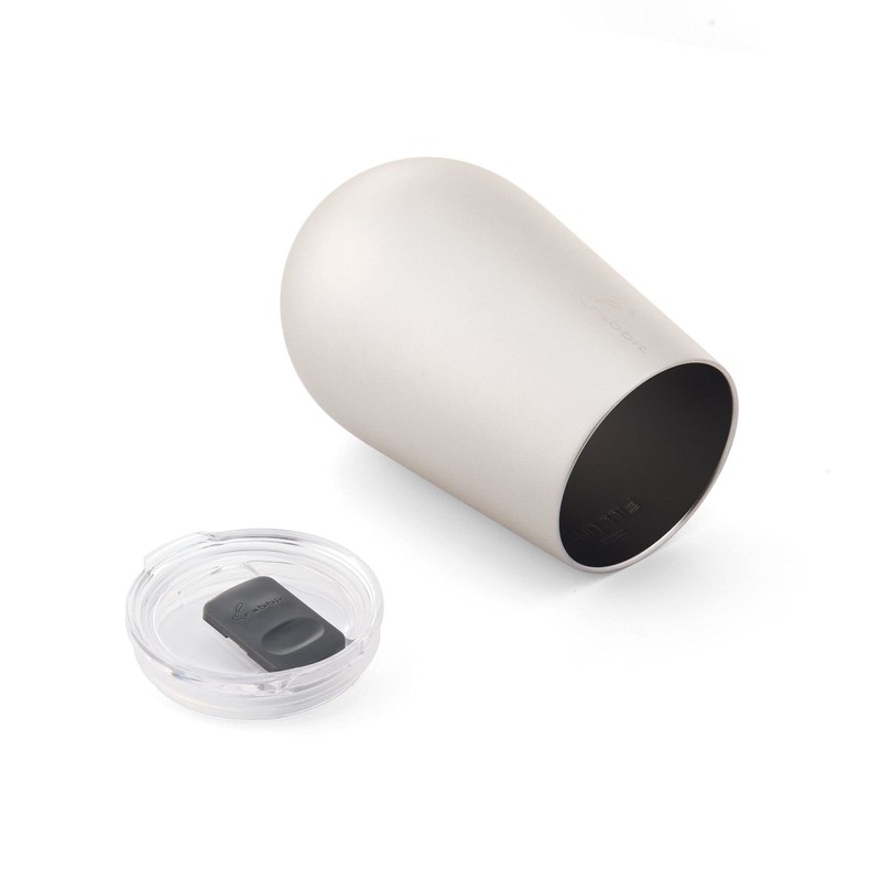 Rabbit Double Walled Stainless Steel Wine Tumbler, Includes Splash-Free Sliding