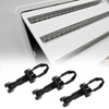 Briny River Pack of 6 1/4 RV Vent Latch Clips