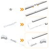 LUMILAND 6 Pcs 12-inch Led Under Cabinet Lighting Plug-in with