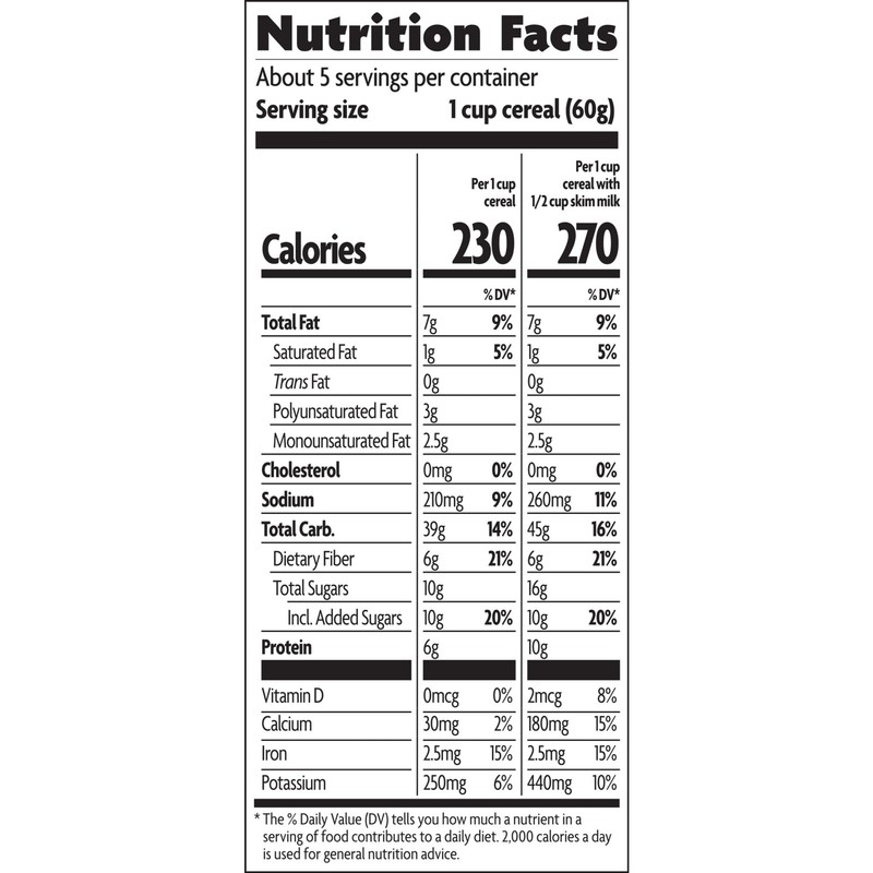 Nature's Path Organic Flax Plus Maple Pecan Crunch Cereal, 11.5