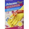 Princess Picot Rubber Gloves Medium (12 Pairs), 12 Count