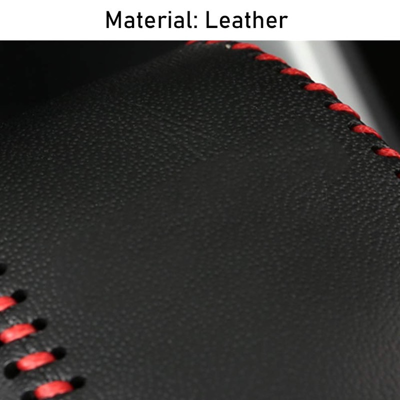 XITER for Genuine Leather Gear Shift Knob Cover Car Protect