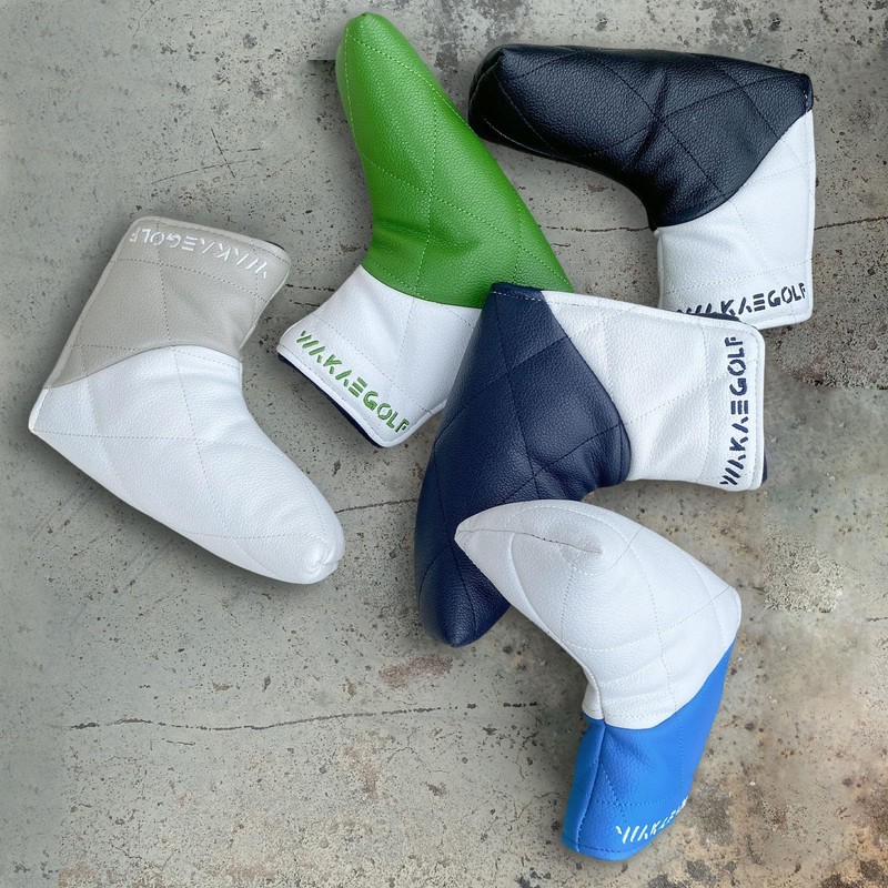 Golf Headcover Putter Cover Pin Type Cover Waterproof Wakae Diamond