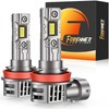 Fahren H11/H9/H8 fog Light Bulbs, Upgraded 44000 Lumen 900% Brighter