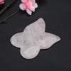 Massage Stone Scrapping Plate Scraping Massage Tool Natural Butterfly Rose