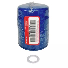 Honda 15400-PLM-A02 Oil Filter with 94109-14000 Drain Plug Washer - 3 PACK