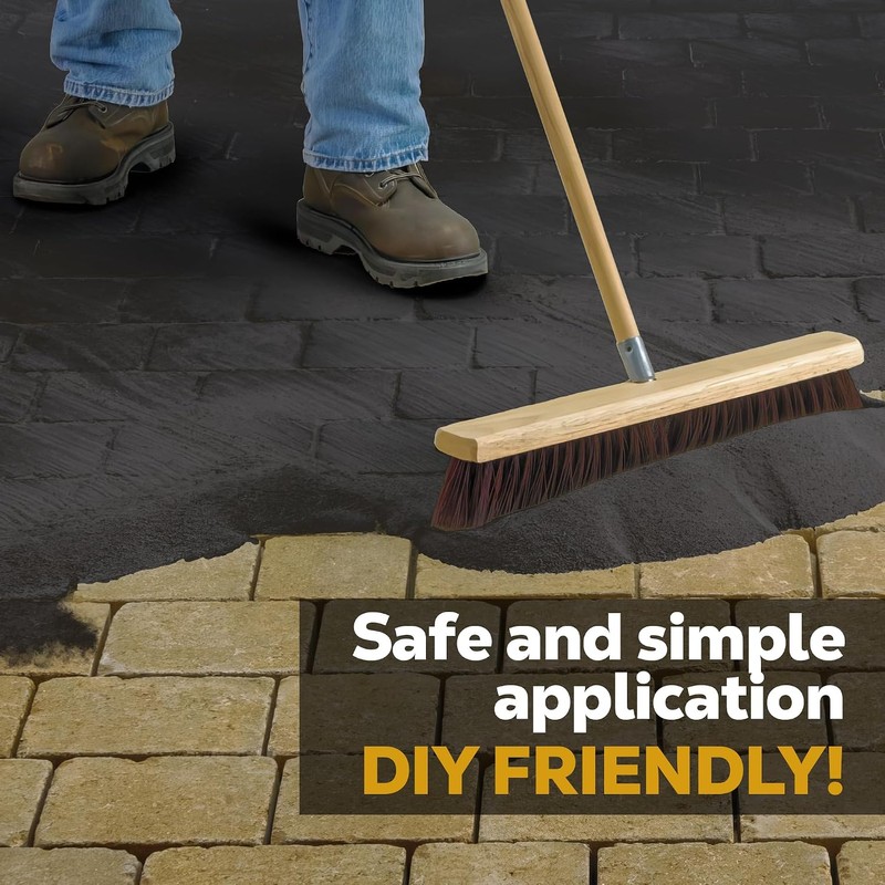 40 Pound Midnight Black DOMINATOR Polymeric Sand with Revolutionary Ceramic
