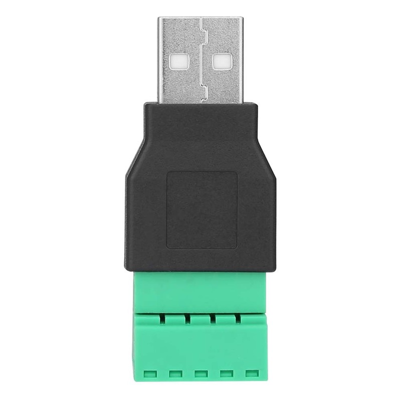 Conector de Terminal de 2 PCS, Conector Macho USB a