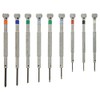 Set Screw Jewelers' Screwdriver Set, 9 Piece Set | SCR-929.00