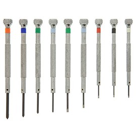 Set Screw Jewelers' Screwdriver Set, 9 Piece Set | SCR-929.00