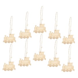 Operitacx 2sets Locomotive Pendant Train Tumble Train Trains Train Track Train Alphabet Train Tracks Train Table The Train Model Train Unfinished Train Electric Train DIY 10pcs*2