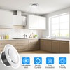 Hon&Guan 2pcs 4 Inch Adjustable Air Vent Covers 100mm Ceiling