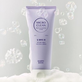 Happy Bath 해피바스 마이크로미셀라 딥 클렌징 폼 150g Happy Bath Micromicellar Deep Cleansing Foam 150g