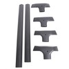 ECOTRIC Aluminum Roof Rack Cross Bars Compatible with 2009-2017 Chevy