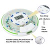 Automatic Pill Dispenser,Locked Medication Dispenser for Elderly with Alarm, 6