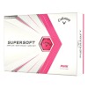 Callaway Pelota Supersoft Matte Pink Docena