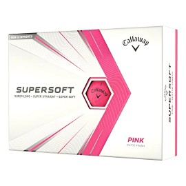 Callaway Pelota Supersoft Matte Pink Docena