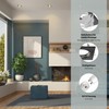 ledscom.de RIR Ceiling Recessed Spotlight Mounting Frame Black Matt Square