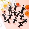 Zonon 6 Set Basketball Players Dunk Silhouette Coat Hooks with