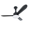 Faryuan 28" Small Ceiling Fans with Lights and Remote, Black