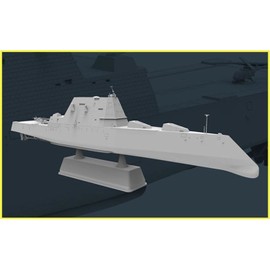 Flyhawk 1/700 US Navy Missile Destroyer Zumwalt DDG-1000 Plastic Model FLYFH1175 Molded Color