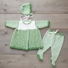 ShiFio's Patterns Knitting Pattern for Baby Cardigan, Hat and Leggings,