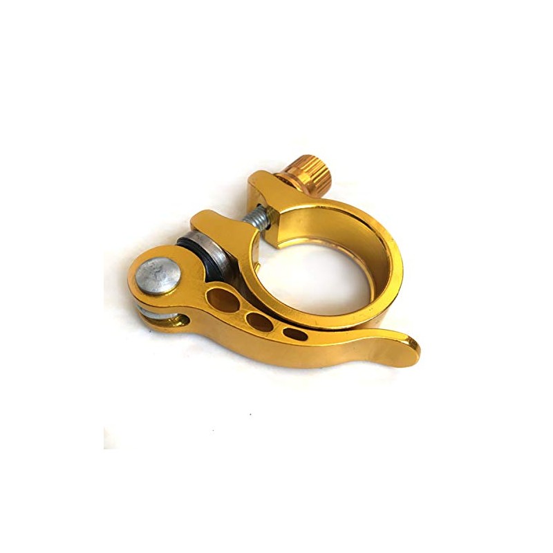 zanasta Bicycle Seat Clamp Quick Release for Seat Post, Quick