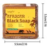 Jabón T Black Para Limpiar, Hidratar Y Exfoliar Para Niños