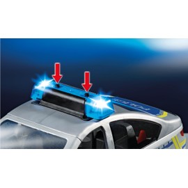 Playmobil | Action Heroes | Police Patrol Car | Police Car | Toy Car | Toys for Children aged 4+ | 71729