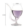 Creative Vampire Filter Wine Glass, Clear Juice Cup, Goblet With