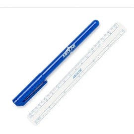 Regla Flexible + Marcador Piel Quirúrgico 50 Piezas