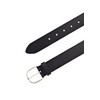 MUSTANG Women's Leather Belt, black