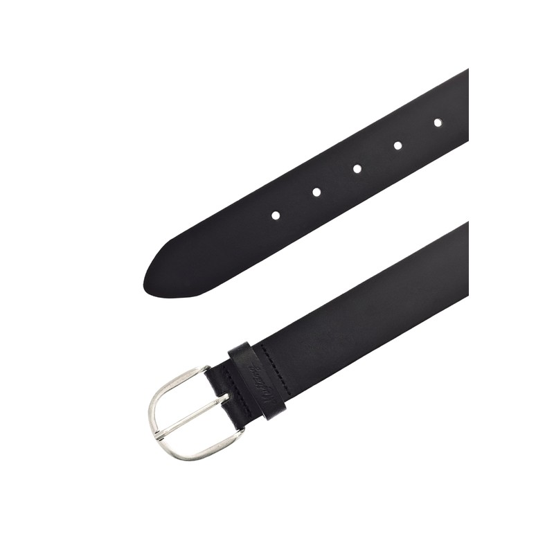 MUSTANG Women's Leather Belt, black