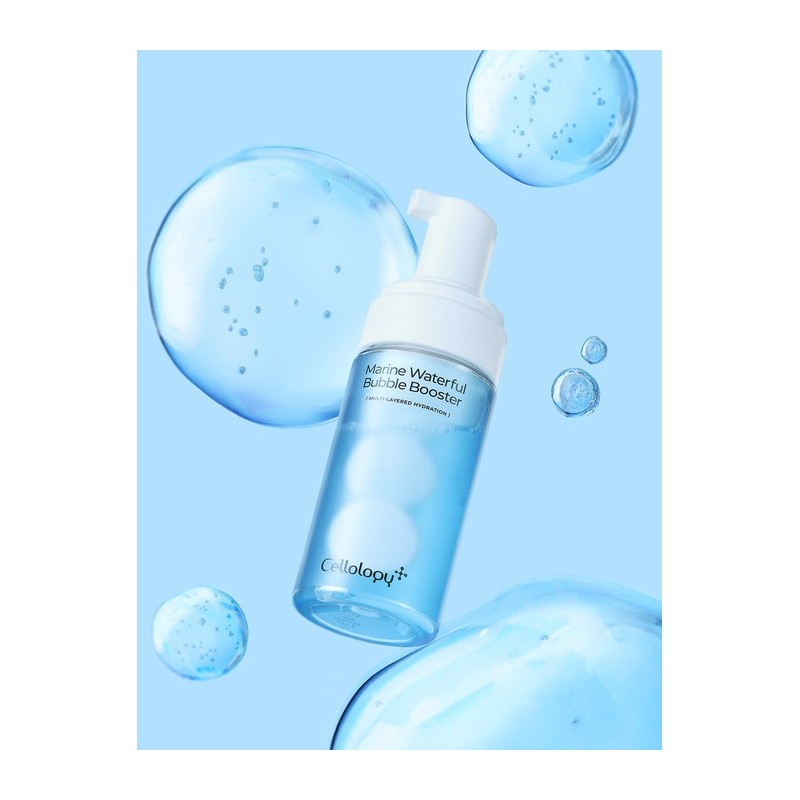 [1 Second Moisture Glow Bubble Pack] Marine Waterful Bubble Booster