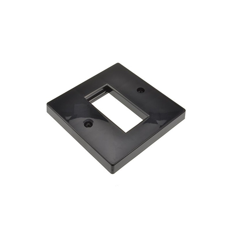kenable Faceplate 1 Port 86 x 86mm Single Port Low