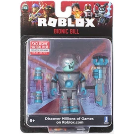 Roblox Bionic Bill 2.5 Inch Figure with Exclusive Virtual Item Code