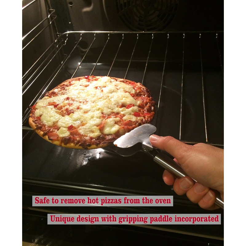 Pizza Cutter Wheel 4 in 1 design, Super Sharp Slicer,