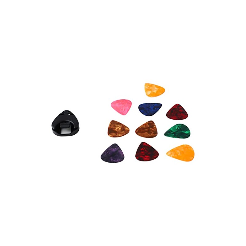 10 Uds Plumillas para Guitarra,Puntas de Guitarra de Geluloide