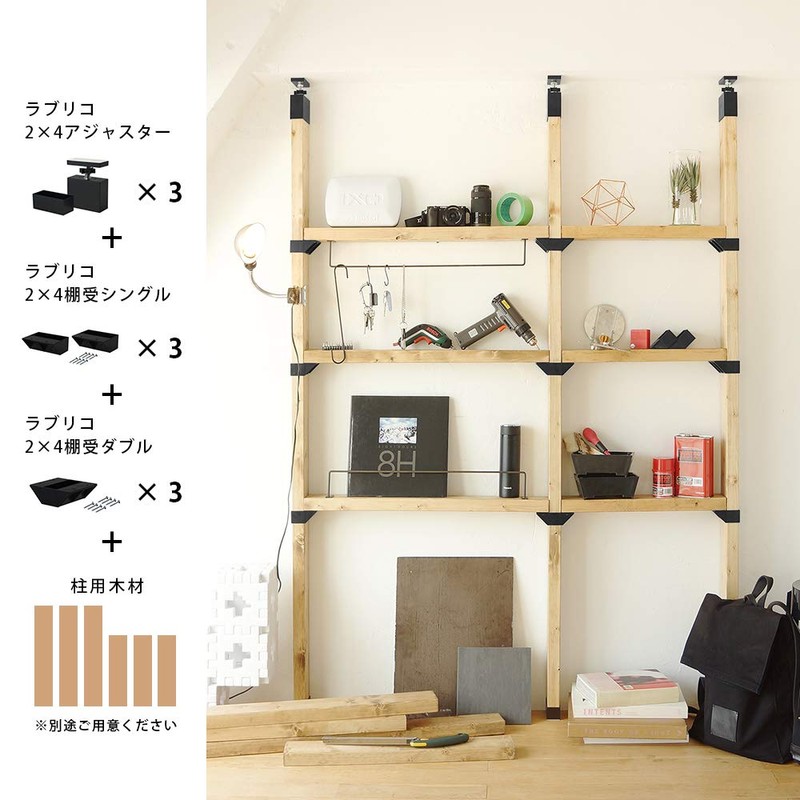 Heian Shindo Industries LABRICO DXK-2 DIY Storage Parts 2 x