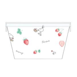 Marimo Craft SPIK-302 Snoopy Bowl, Strawberry, Diameter 5.3 x Height 3.0 inches (135 x 75 mm)
