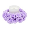 Mini Lavender Silk Artificial Flower Heads for Crafts, Decorations (2