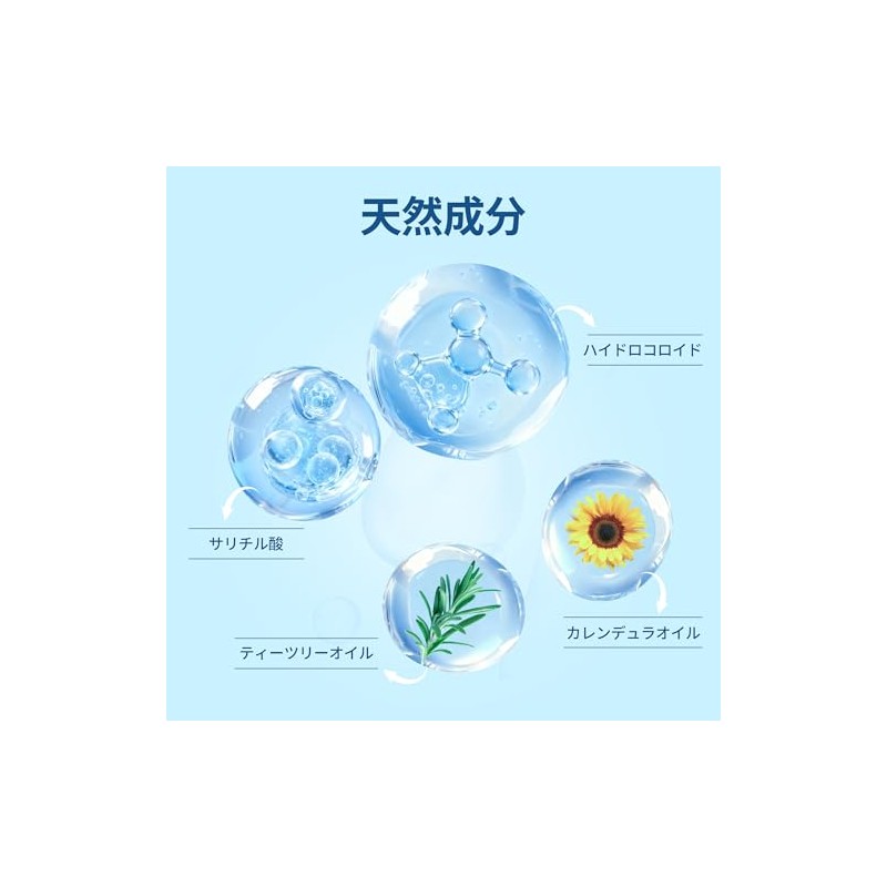 FERNIDA スポットパッチ ハイドロコロイド 肌荒れケア 肌色 140pcs pimple patch スキンケア部分パック 可愛い