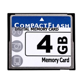 Gokelomg Professional 4GB Compact Flash Memory Card (Whiteandblue)